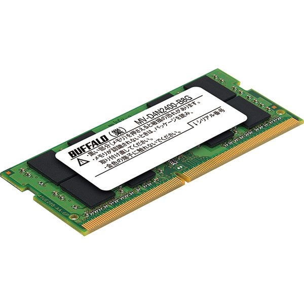 PC4-2400（DDR4-2400）対応 260Pin DDR4 SDRAM S.O.DIMM 8GB