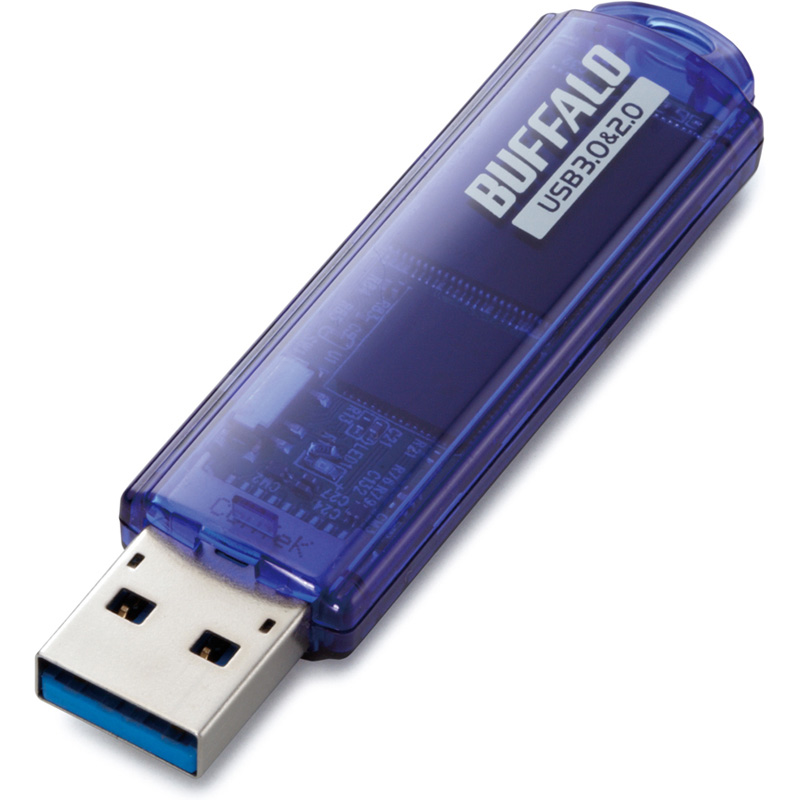 USB3.0対応 USBメモリー スタンダードモデル 64GB ブルー