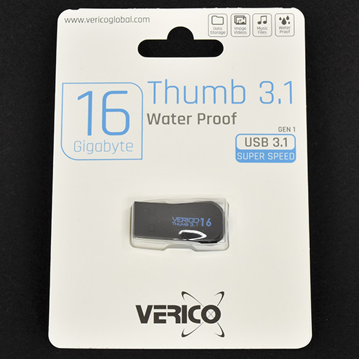 USBメモリ TP11 16GB Black/Blue Thumb 3.1