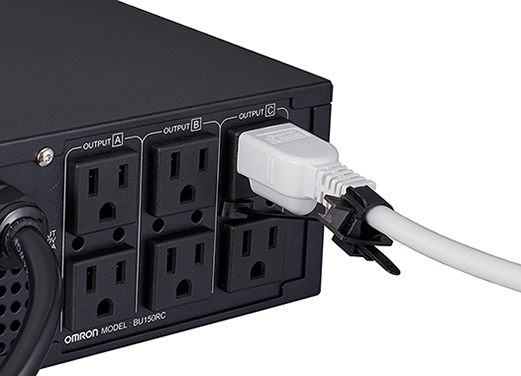 出力コンセント抜け防止ケーブルクランプ(BU150RC用)