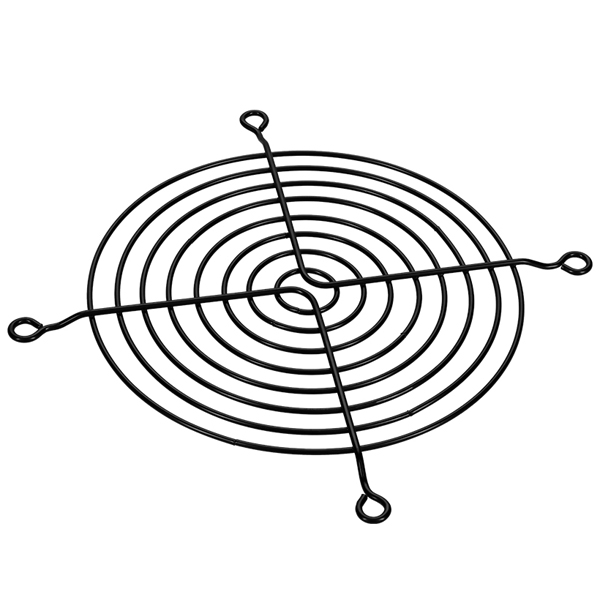 12cm角ファン用ファンガード 2個入り 製品サイズ約114(W)×5.5(D)×114(H)mm