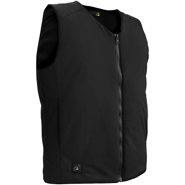 冬場のアウトドアやレジャーに最適 速暖10秒で温まる ヒーティングベスト Mサイズ ブラック