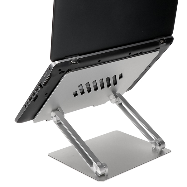 ノートPCスタンド/タブレットスタンド/PCST01シリーズ/アルミニウム/調整自由/ブラック