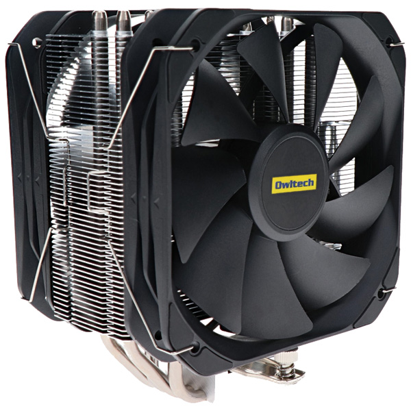 OWL-SC200をデュアルファン化 Silent Cooler SC200用デュアルファンキット 製品サイズ約130(W)×130(D)×25(H)mm