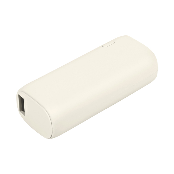 モバイルバッテリー/かしこく充電/5000mAh/PD20W/PSE適合/iPhone、iPad、スマホ、BTイヤホン、ポータブルゲーム機、電子タバコ、各種対応/小型/軽量/ベージュ