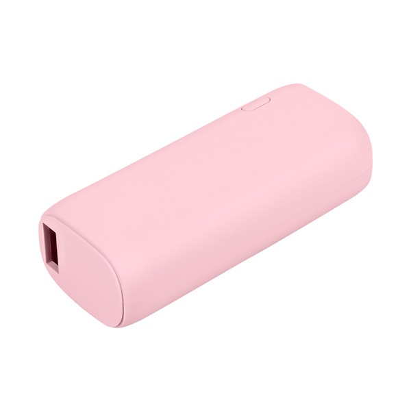 モバイルバッテリー/かしこく充電/5000mAh/PD20W/PSE適合/iPhone、iPad、スマホ、BTイヤホン、ポータブルゲーム機、電子タバコ、各種対応/小型/軽量/サクラピンク