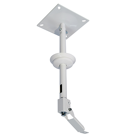 監視カメラハンガー（ボックス型）/パイプDセット/ホワイト