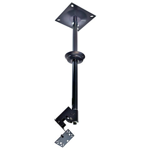 スピーカー天吊りハンガー/パイプDセット/ブラック