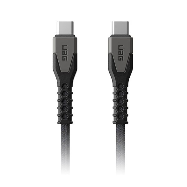 UAG製 KEVLAR CORE USB-C TO C POWER CABLE （ブラック/グレイ）