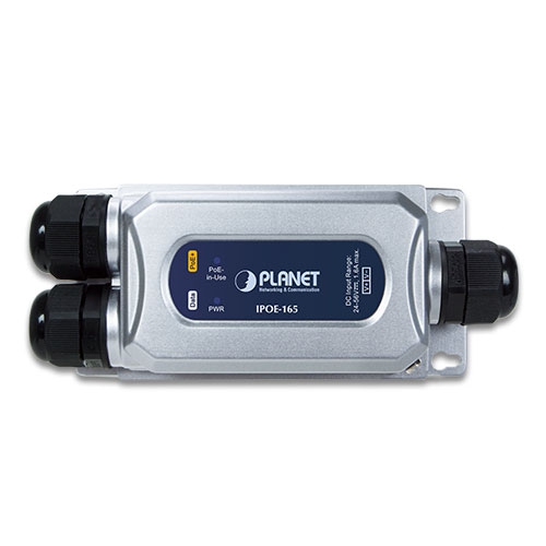 産業用 IP67 1ポート802.3at PoE+インジェクター