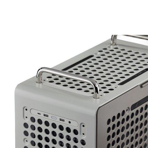 QUBE 540 Moonstone/ATXケース/モジュラー設計で内部構造を柔軟に調整可能/縦置き・横置き両対応/大型GPU対応/E-ATXマザーボード対応/360mmラジエーター対応