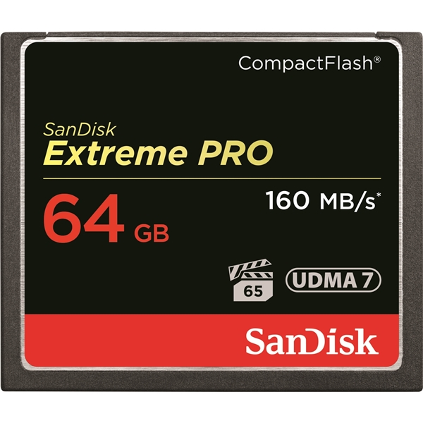 SanDisk エクストリーム プロ コンパクトフラッシュ 64GB