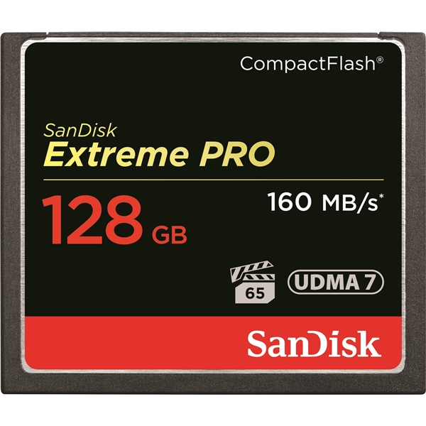 SanDisk エクストリーム プロ コンパクトフラッシュ 128GB