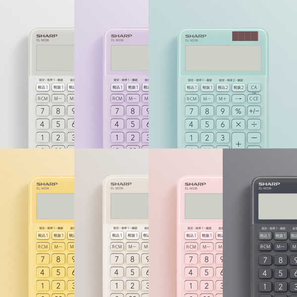 電卓 10桁 （ミニナイスサイズタイプ） ブラック系