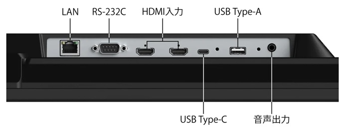 32V型インフォメーションディスプレイ/1920×1080/HDMI、USB Type-C/黒/スピーカー有/350cd/m2/16時間/メディアプレーヤー/無償オンサイト3年保証/ベーシックモデル