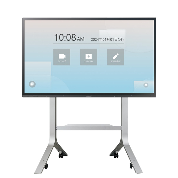 75V型タッチディスプレイ BIG PAD（プレミアムモデル/3840×2160/HDMI、DisplayPort/スピーカー有/ブラック/縦横水平設置可/500cd/24H連続稼働）/オンサイト保証