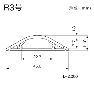 ガードマンII R 3号 2m ブラウン