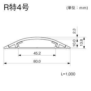 ガードマンII R 特4号 1m ベージュ