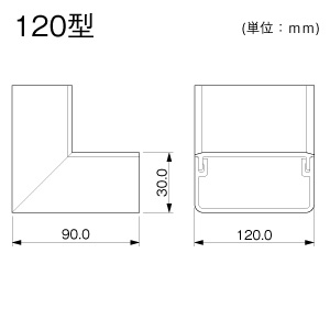 内マガリ 120型 ミルキー