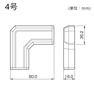 ニュー・エフモール マガリ 4号 グレー