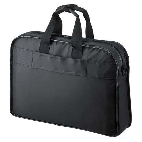 超撥水・軽量PCバッグ（15.6インチワイド・シングル・ブラック）