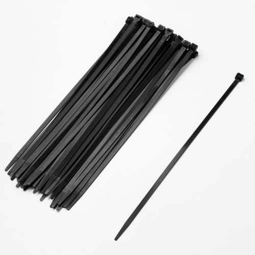 結束バンド（屋外用・耐候性・長さ380mm・幅7.6mm・50本入り）