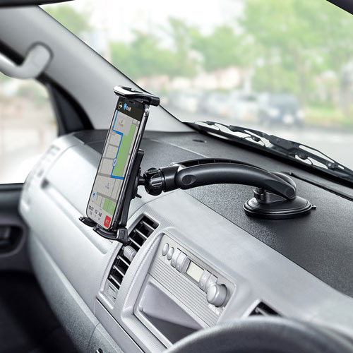 車載用タブレットホルダー（吸盤式）