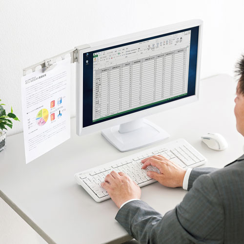 データホルダー（ホワイト）