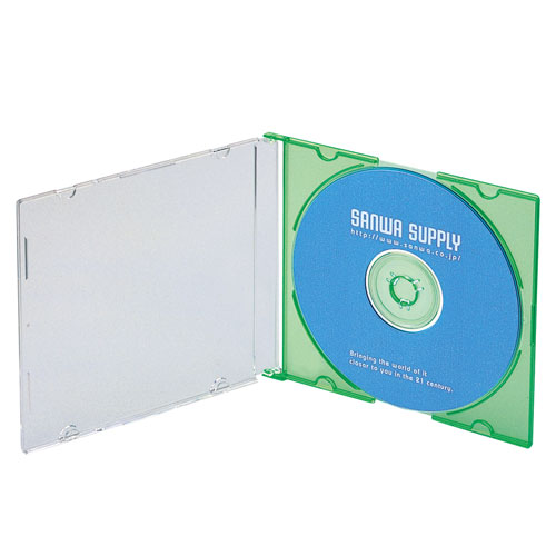 Blu-ray・DVD・CDケース（スリムタイプ・10枚セット・5色ミックス）