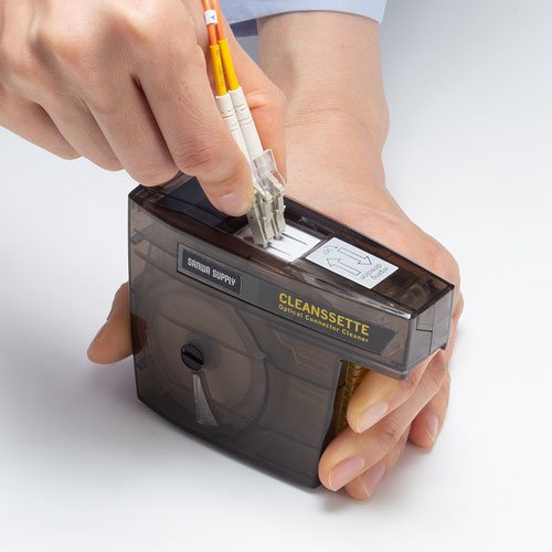 光ファイバコネクタクリーナー