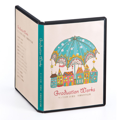 インクジェットDVDトールケースカード（つやなしマット）