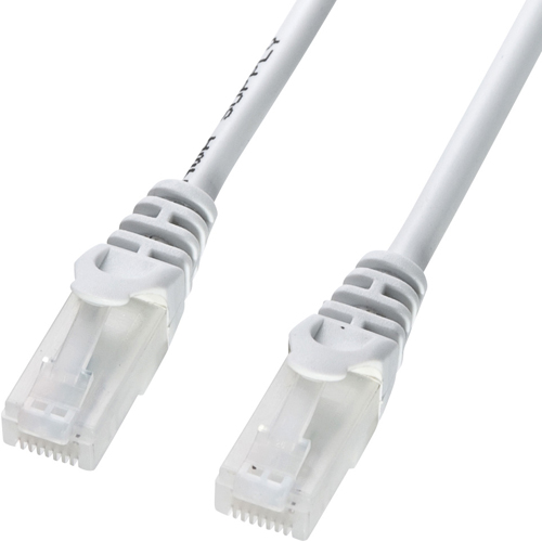 ツメ折れ防止CAT5eLANケーブル（10m・ホワイト）