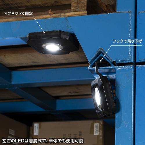 高輝度LED投光器（充電式）