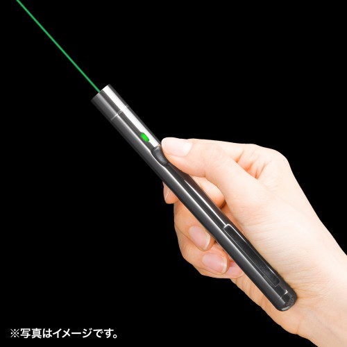 照射径可変グリーンレーザーポインター