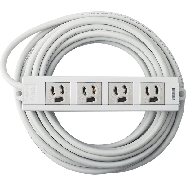 電源タップ（3P・4個口・10m）