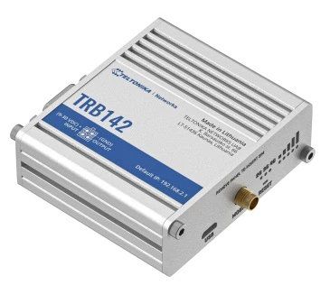 産業用堅牢 RS232 LTE ゲートウェイ TRB142（技適承認済）