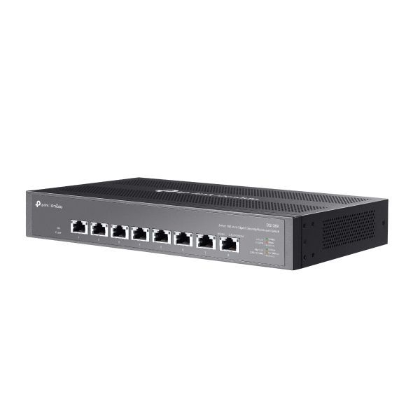 Omada 10Gポート×8 アンマネージスイッチ（ラックマウント対応）
