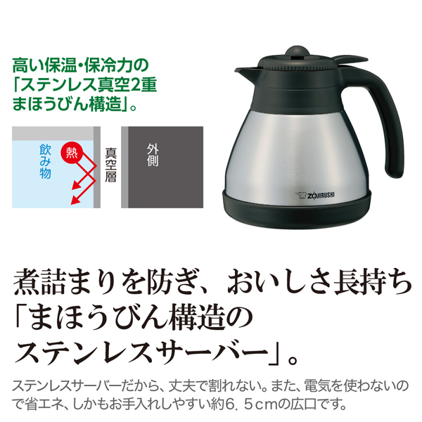 コーヒーメーカー 珈琲通 カップ5杯分 レッド