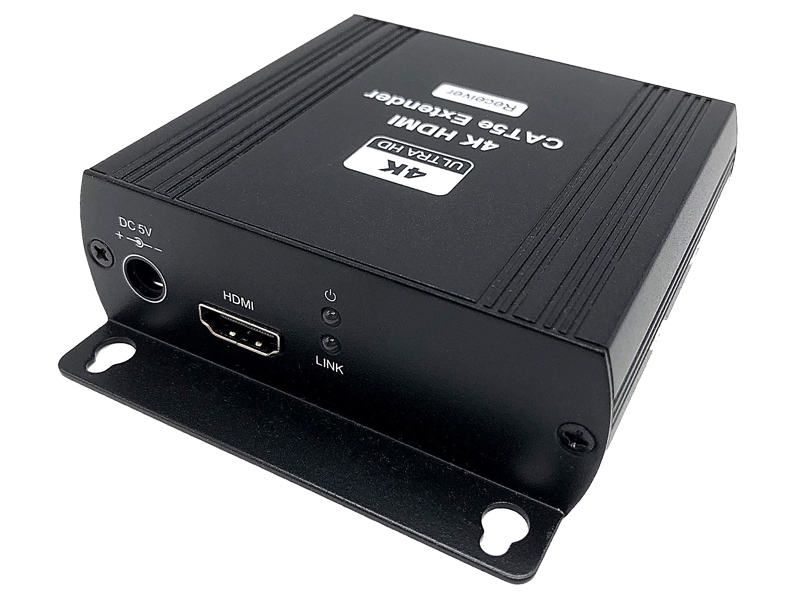 LANケーブル利用カスケード接続対応HDMIモニタ音声延長器（受信器）