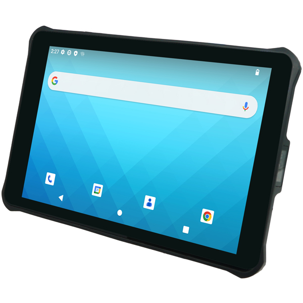 RT112 Androidタブレット、スキャナ内蔵、4G LTE、WiFi、カメラ、GPS、NFC、バッテリ、USBケーブル、USB-Cアダプタ (電源コード別売)