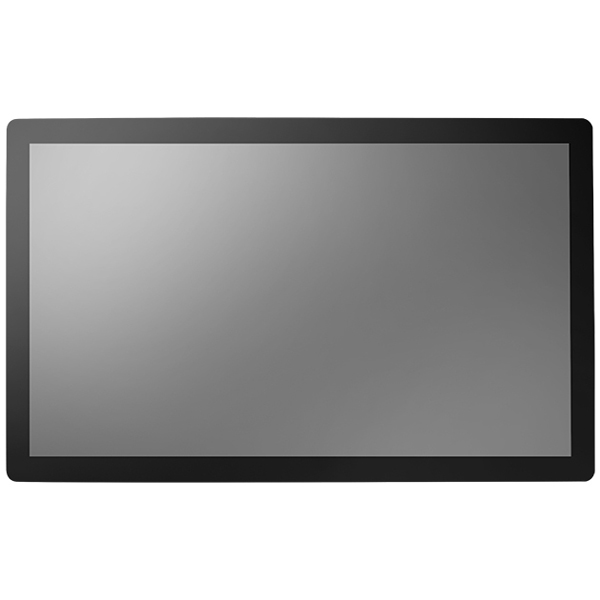 21.5インチ Full HD対応 フルフラット対応静電容量方式マルチタッチモニター VGA DVI HDMI入力に対応 フロントIP54対応