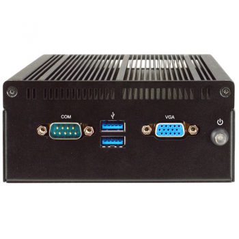 Jetway 産業用小型ファンレスPC Celeron(R) J3455搭載 HDMI×2＋VGA×1 mSATA対応モデル ACアダプタ付属