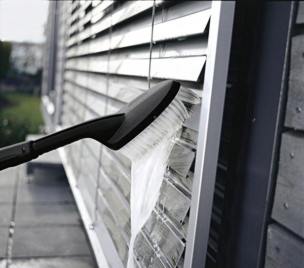 高圧洗浄機用アクセサリー ウォッシュブラシ（黒）