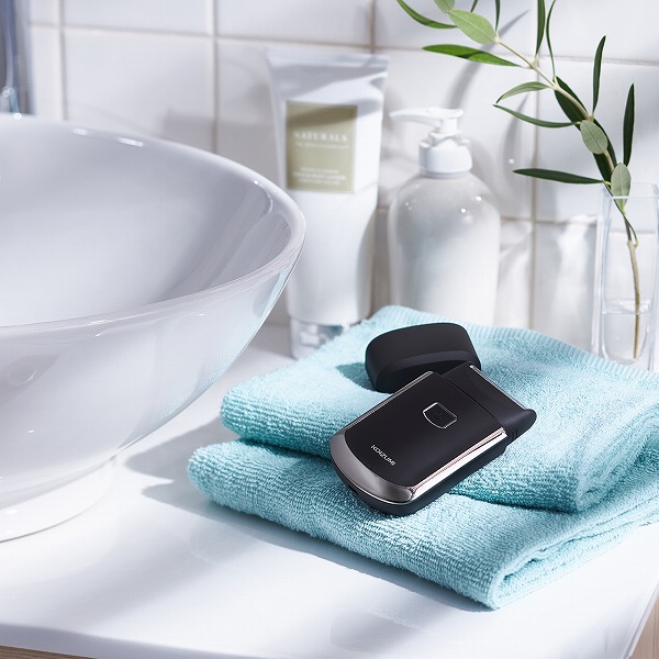 USB充電シェーバー（チャコールグレー）