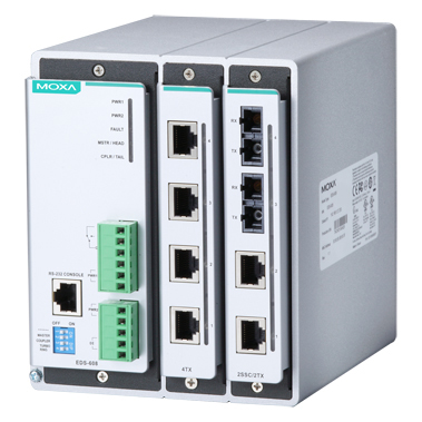 8ポート コンパクト・モジュラー・マネージドスイッチ、Tモデル