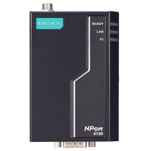 第2世代1ポートRS-232/422/485セキュアターミナルサーバー (ワイド温度モデル)