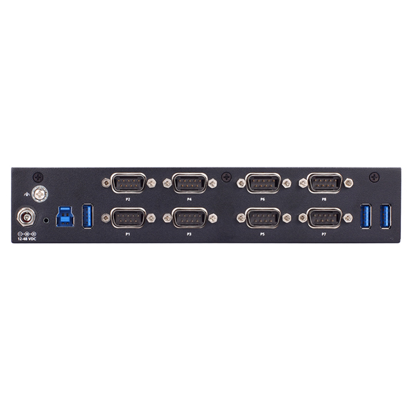 8ポート RS-232/422/485 USB 3.2- シリアルコンバーター、-40～75℃