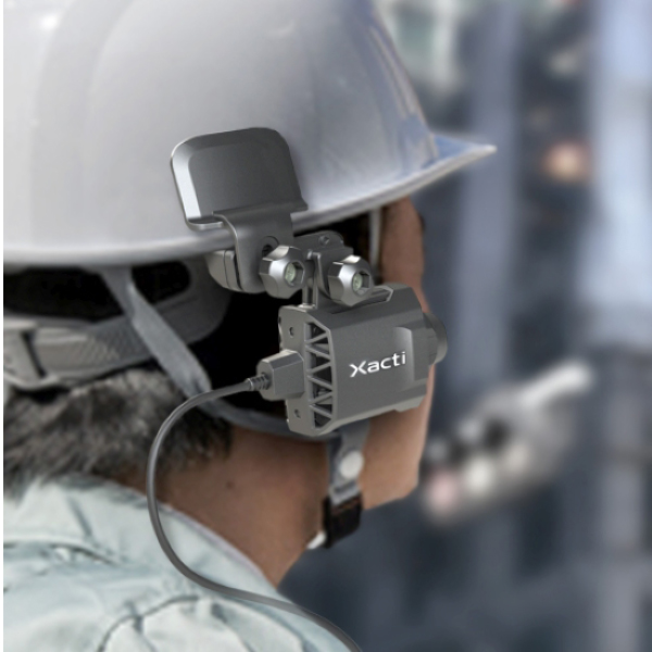 業務用ウェアラブルカメラ 強力ブレ補正搭載 FullHD 頭部装着タイプ