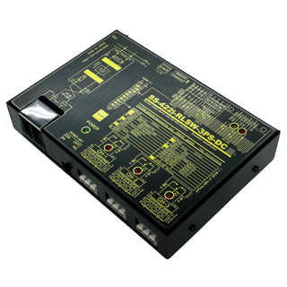 RS422リレースイッチユニット（DC10～32V仕様）【絶縁タイプ】【独立3ch】【abc接点x3ch】3ch長距離I/O転送システム［Outputタイプ］