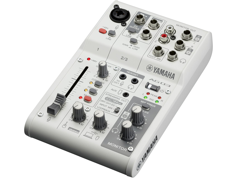 ミキシングコンソール AG03MK2 ホワイト